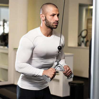 A2ZCARE LAT Pull Down Cable Machine Attachment - Cable Machine Accessories for Home Gym with Multi Option