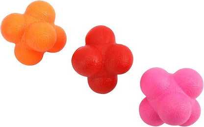 Yaegoo 6 PCS Reaction Balls Rubber Reaction Bounce