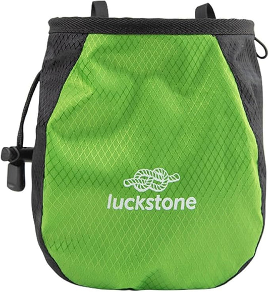 Rock Climbing Chalk Bag Adjustable Drawstring Chalk Bag Bouldering Chalk Bag Bucket for Rock Climbing Weight Lifting Portable Bouldering Chalk Bag Bucket