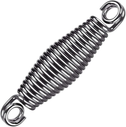 SELEWARE Heavy Duty Bag Spring for Punching Bag - Chrome Plated with Secure Closed-Loop Design for Boxing, MMA, and More, Smooth & Safe Suspension, Eliminates Ceiling Vibration During Boxing Workouts