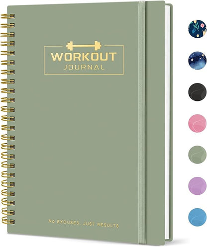 Fitness Workout Journal for Women & Men A5(5.5" x 8.2") Workout
