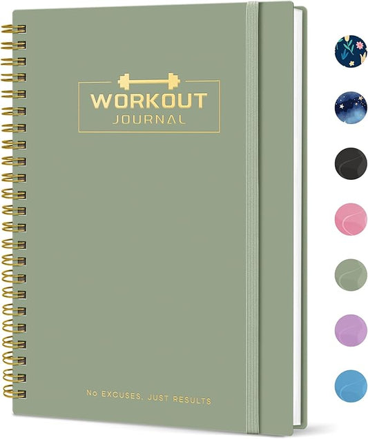 Fitness Workout Journal for Women & Men A5(5.5" x 8.2") Workout