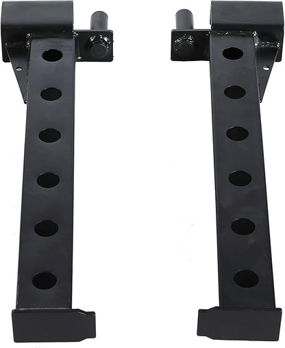 Multi-Function Adjustable Power Cage with J-Hooks, Safety Straps and Optional LAT Pulldown Attachment and Cable Crossover, Multiple Styles