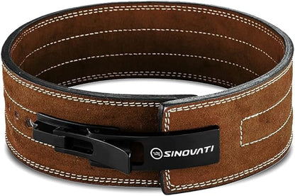 Weight-lifting belt for men with lever buckle 8.5cm / 10cm Height