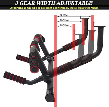 NEWAN Pull Up Bar for Doorway，Adjustable Width Indoor