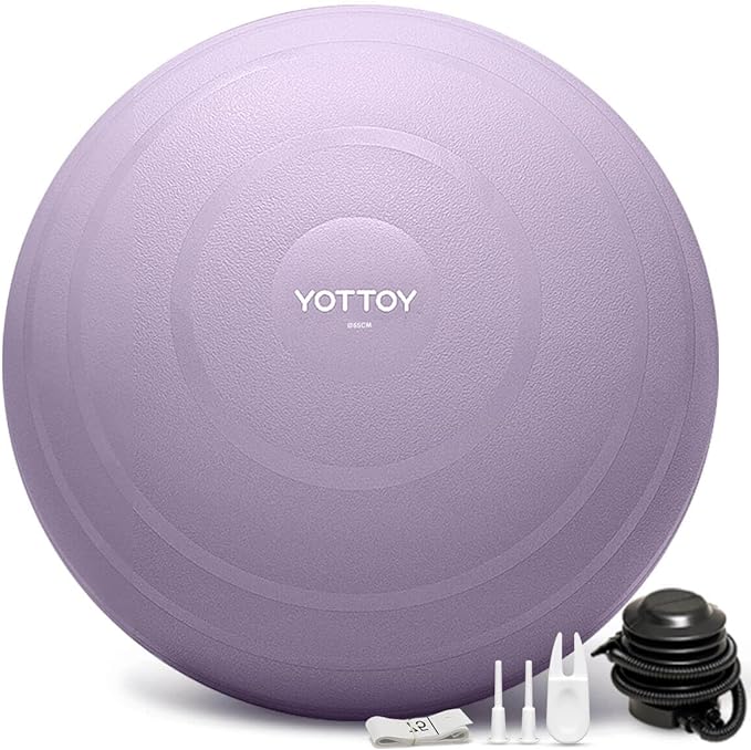 Anti-Burst Exercise Ball for Working Out