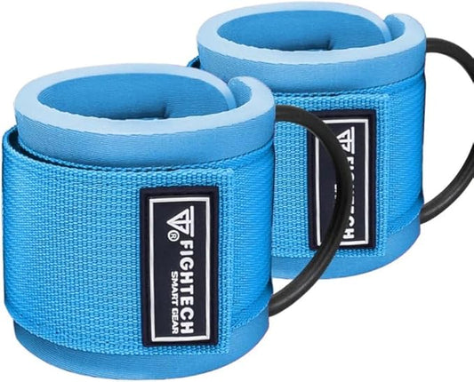Ankle Straps for Working Out - Revitalize Your Lower Body Sculpting with Comfortable and Durable Ankle Strap for Cable Machine Pair - LiteMotion by FIGHTECH