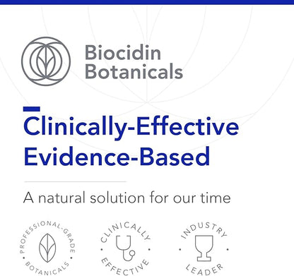 Biocidin G.I. Detox+ Gentle Binder - Activated Charoal, Zeolite & Aloe for Digestive Health - Supports The Gut Cleanse Detox Process - May Reduce Bloating & Gas (60 Capsules)
