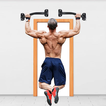 Wall Mounted Pull Up Bar Carbon Seel 800LB