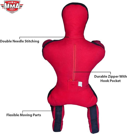 Sports Brazilian JIU Jitsu Grappling Submission Throwing Dummy Punching Heavy Bag Kick Boxing Dummies UNFILLED