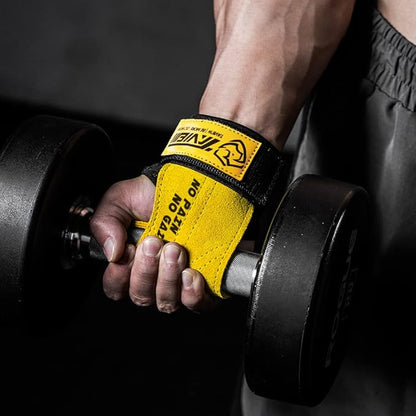 Wrist Straps for Weightlifting for Maximum Grip Support - Lifting Deadlift Strap & Weight Lifting Grips Gloves for Working Out Pull Up Deadlifting & Shrugs