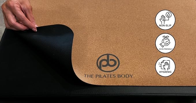Pilates Body Pilates Reformer Mat – Fits Merrithew, Allegro, Balanced Body, Aeropilates machines – Clean, non-slip, sweat-wicking mat accessory - Reformer accessories equipment
