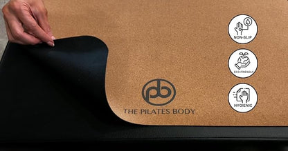 Pilates Body Pilates Reformer Mat – Fits Merrithew, Allegro, Balanced Body, Aeropilates machines – Clean, non-slip, sweat-wicking mat accessory - Reformer accessories equipment