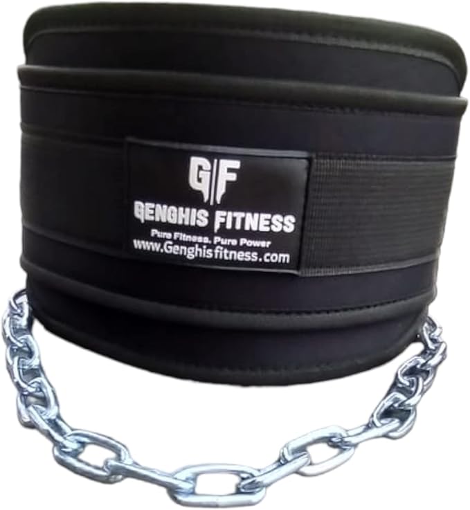Dip Belt With Chain For Weightlifting