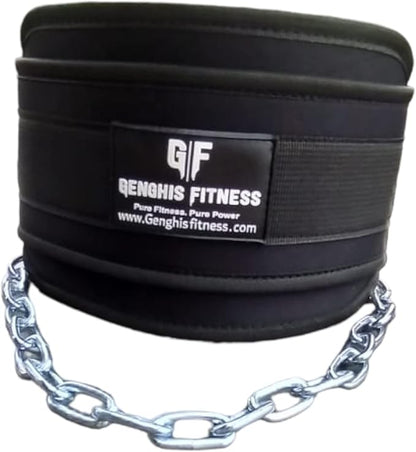 Dip Belt With Chain For Weightlifting