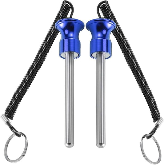 Weight Stack Pin,Magnetic Weight Pin,Diameter 4 Inch Solid Aluminum Alloy Universal Gym Pin Weight Machine Pin for Home Gym Exercise Machine Accessories(2pcs)