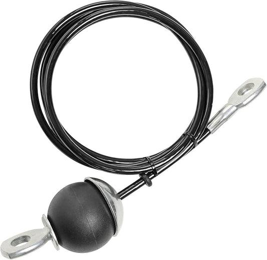 Pulley Cable Thick 5mm Steel Wire Rope for Cable Machines Home Gym Equipment Replacement Fitness Exercise Attachment