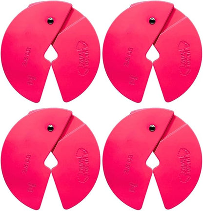 Micro Gainz Dumbbell Fractional 2.5 lb Weight Plate, Ideal for Micro Loading, (Choose Color) 4 Piece Fractional Weight Plates, Designed for Dumbbell Training, Made In USA