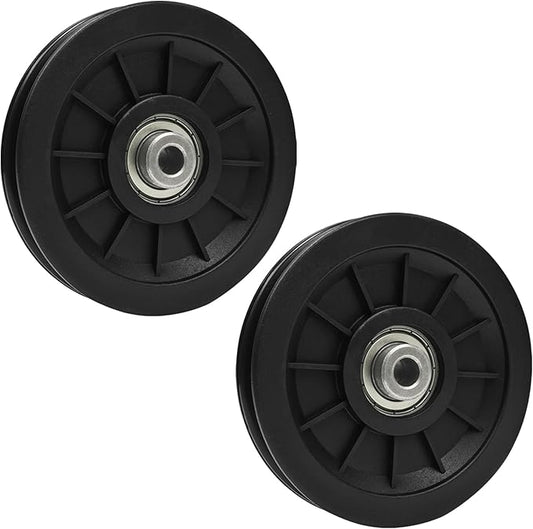 Universal Bearing Pulley Wheel for Cable Machine Gym Equipment Part Garage Door