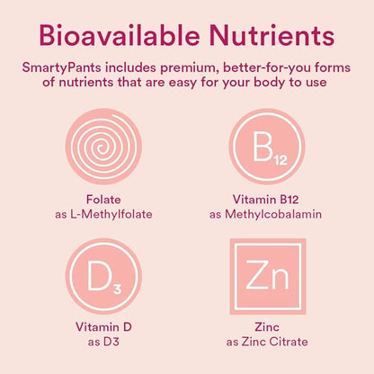 SmartyPants Teen Girl Multivitamin Gummies: Omega 3 Fish Oil (EPA/DHA), Vitamin D3, C, Vitamin B12, B6, Vitamin A, K & Zinc, Gluten Free, Three Fruit Flavors, 120 Count (30 Day Supply) (Pack of 2)