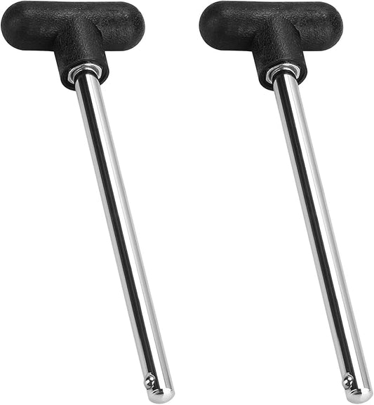 Weight Stack Pin, Gym Pin Heavy Duty Replacement, Weight Machine Pin,for Fitness Universal Home Gym Exercise Machine Parts & Accessories, Pin Tensile 3/8 Diameter 5-1/2" Locking Space