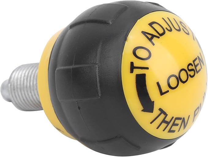 Joyzan Pull Pin Spring Knob, Exercise Bike M16 Pop Locking Screw Adjustment Release Fitness Universal Height Adjust Grip Replacement Equipment Training Machines Stationary Bicycle Weight Bench 5PCS