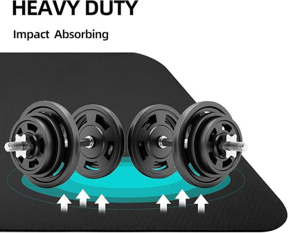 Exercise Equipment Mat - Treadmill Mat 60" X 30")
