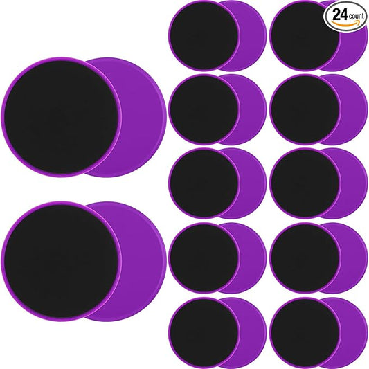 Wettarn 24 Pcs Core Sliders for Working Out