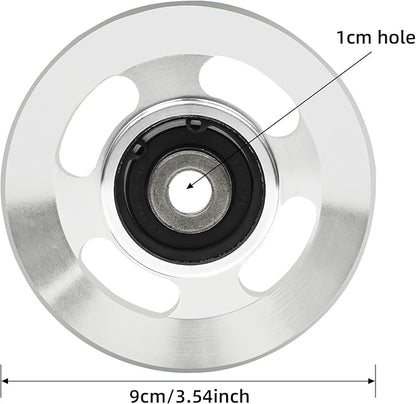 Universal Bearing Pulley Wheel for Cable Machine Gym Equipment Part Garage Door