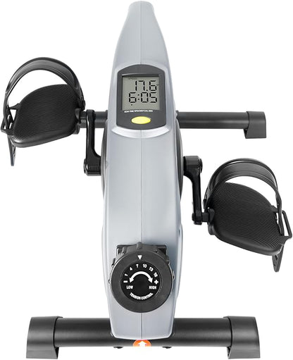Vaunn Desk Bike Pedal Exerciser with Electronic Display for Indoor Physical Therapy