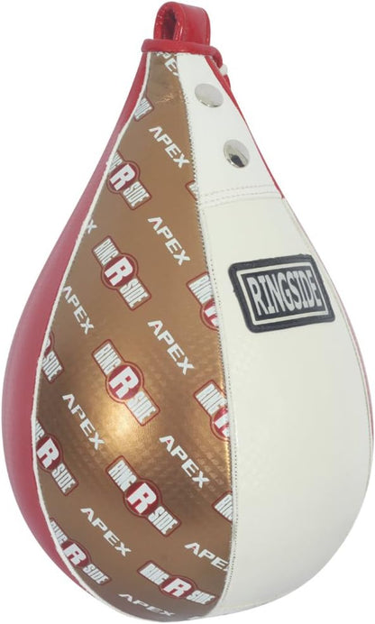 Ringside Apex Boxing Speed Bag - Premium Synthetic Leather Punching Ball, Multiple Sizes & Colors, Ideal for Hand-Eye Coordination, Training Equipment for Fighters