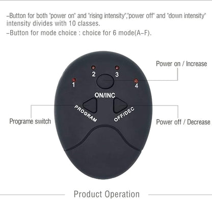 EMS Muscle Stimulator Muscle Toner Abdominal Toning Belt