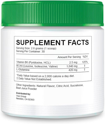 Nagano Lean Bodi Tonic Powder Official FormulaLean Bodi Tonic All Natural with Vitamin B6, and BCAA for Maximum Strength, Cleanse and Lean Metabolic Powder Support Lean Bodi Drink (3 - Pack)
