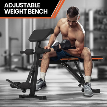 Panana Multi-Functional Gym Bench Adjustable Weight Bench Workout