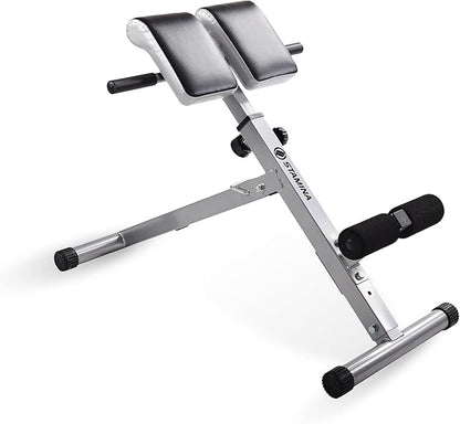 Stamina Hyperextension Bench 2014 - Adjustable and Foldable 250 lbs