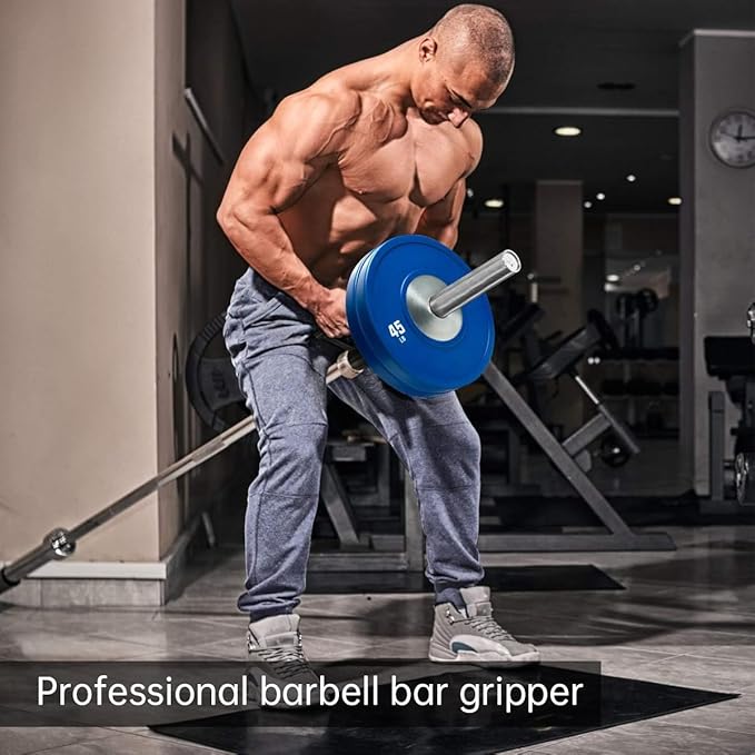 V Bar Landmine Handle Attachment for Barbell Bar, Solid Multi-Grip Landmine Handle Attachment with Non-Slip Rubber Handle, Fits Olympic Bars Strength Training Bars