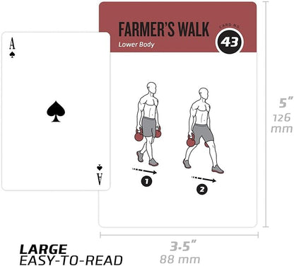 NewMe Fitness Kettlebell Workout Cards