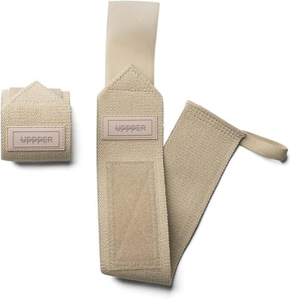 UPPPER Wrist Wraps for Weightlifting - 19" Wrist Support with Thumb Loop for Bench Press, Powerlifting, and Gym Workouts - Men & Women | Premium Fitness Gear