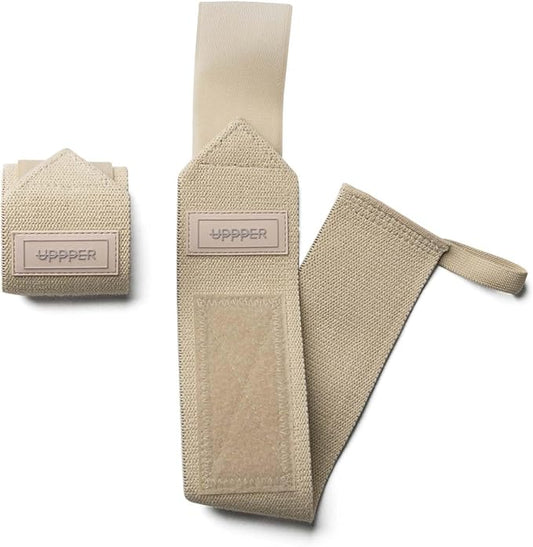 UPPPER Wrist Wraps for Weightlifting - 19" Wrist Support with Thumb Loop for Bench Press, Powerlifting, and Gym Workouts - Men & Women | Premium Fitness Gear