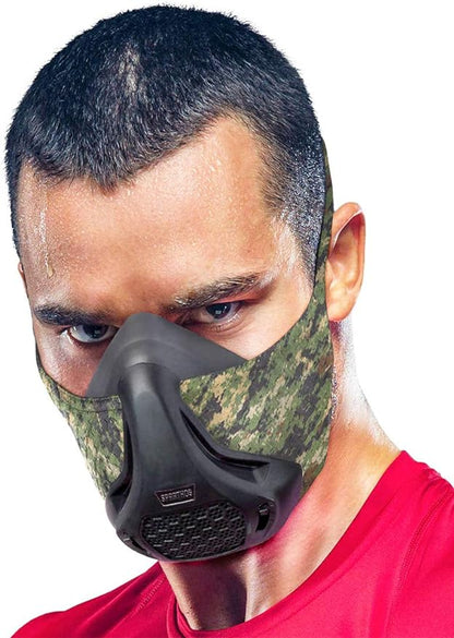 Sparthos High Altitude Mask - Simulate High Altitudes - for Gym, Cardio, Fitness, Running, Endurance and HIIT Training [16 Breathing Levels]