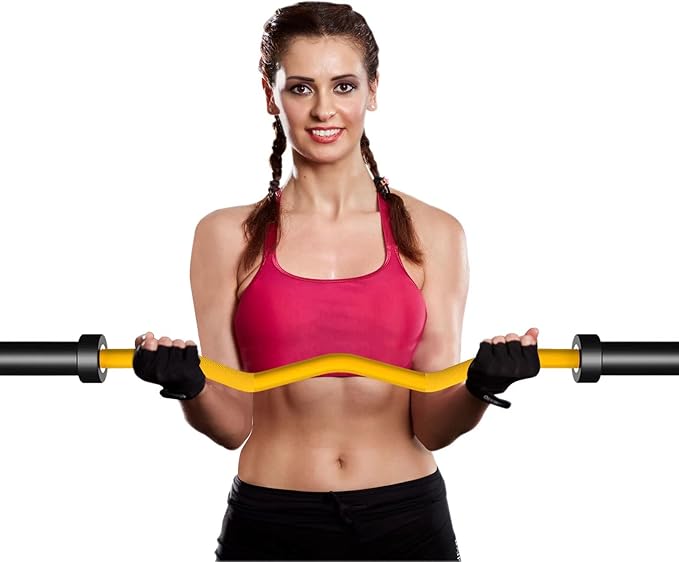 Elevens Olympic Barbell Training Curl Weight Bar 300LBS/330LBS/700LBS /1000LBS/1500LBS Capacity,Chrome