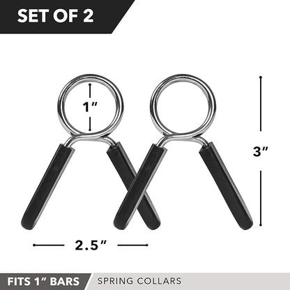 Day 1 Fitness Spring Clips 2 – 1” for 2” for