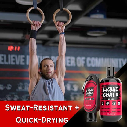 PowerGrip Liquid Chalk - Ultimate Grip Enhancer for Gym, Weightlifting, Climbing & Powerlifting - Long-Lasting Gymnastics Chalk for Rock Climbing, Cheer, and Lifting - Superior Hold, No Mess
