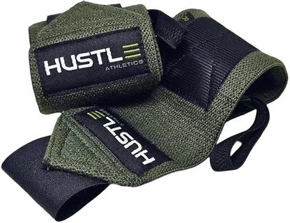 Wrist Wraps for Weightlifting (USPA Approved) - 18" or 12" Premium Quality Weight Lifting Wrist Straps - Best Gym Wrist Wraps with Thumb Loop for Powerlifting & Weight Training for Men & Women