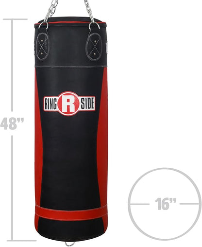 Ringside Unfilled Leather Heavybag, Large