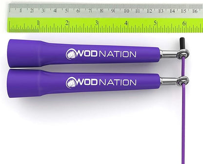 WOD Nation Adjustable Speed Jump Rope For Men