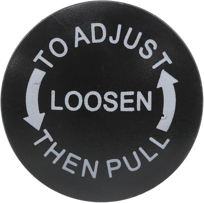 AYLIFU M16 Pop Pull Pin Knob Adjustment Fitness Pop Pull Pin Knob for Fitness Equipment, Bicycle Equipment, Black 2PCS