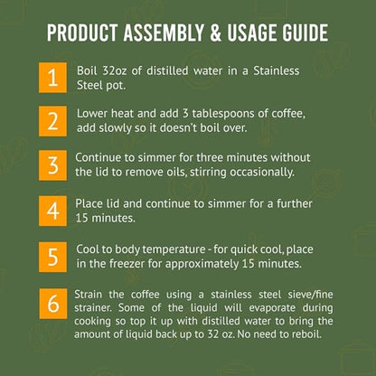 1lb Coffee Enema - Organic Enema Coffee - Best Organic Coffee for Enema - Gerson Approved Therapy Roast Coffee Detox Cleanse - Liver Cleanse Detox & Repair - Mold Free Coffee Colon Cleanse