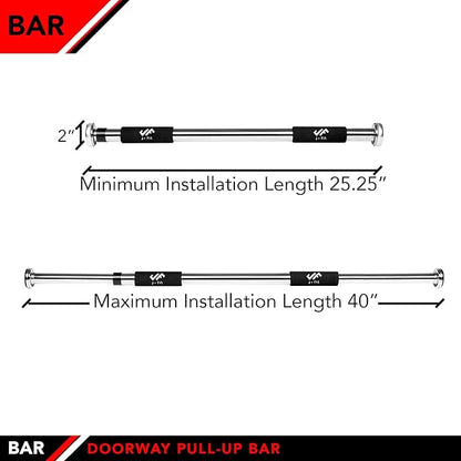 JFIT Deluxe Multi Exercise Doorway Pull-Up Bar 40-Inch