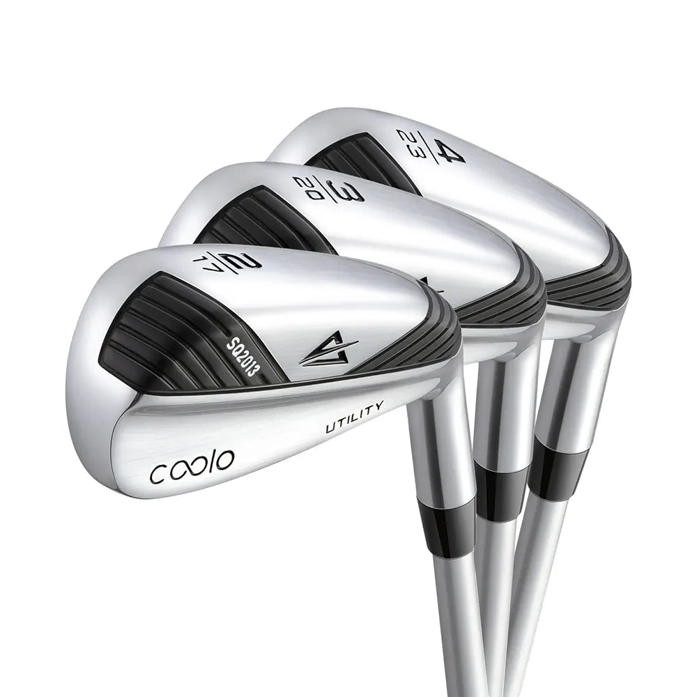COOLO Graphite Golf Driving Iron for Average Golfers, More Control Off The Tee, Individual 1/2/3/4 Utility Iron, Men Right&Left Handed.